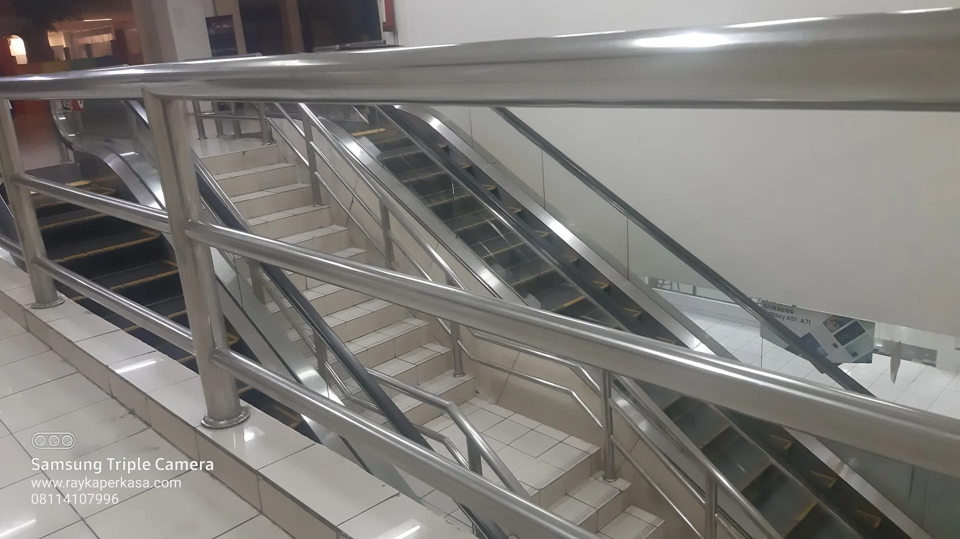 Inspirasi railing tangga dan balkon Tallo, Makassar — Contoh tampilan railing untuk diskusi fungsi serta finishing.